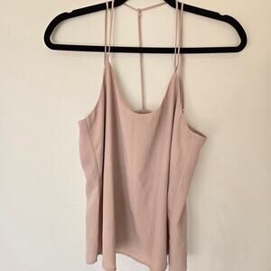 Fab' rik T-back Cami Tank Top Nude Women's Size S